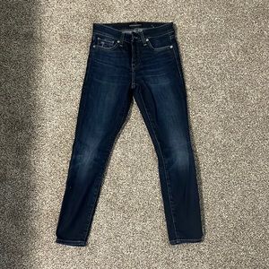 Lucky Brand Ava crop skinny jeans